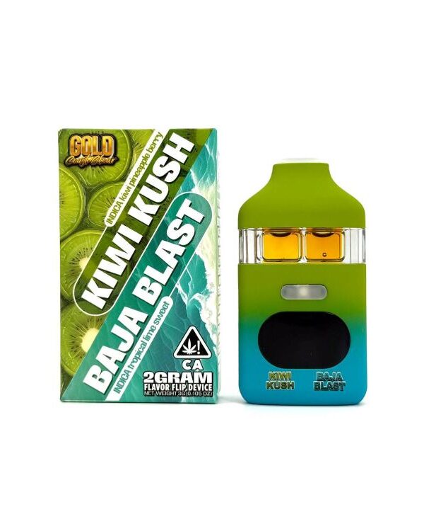 Gold Coast Clear Flavor Flip 2G Dual Tank